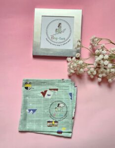 Premium Muslin Multi-Purpose Wipes (Set of 5)