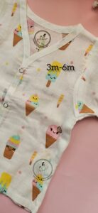 Ice-cream delight: The Muslin Long-Sleeve Pyjama Set