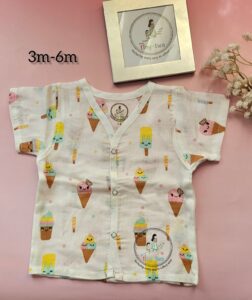Ice-cream delight: The Muslin Long-Sleeve Pyjama Set