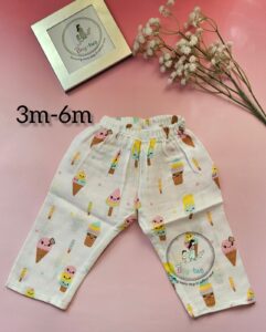 Ice-cream delight: The Muslin Long-Sleeve Pyjama Set