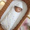 74a7d2a8-731d-4857-83d7-354609b3aca1 2-Layer Ultra-Lightweight Muslin Hooded Baby Towel