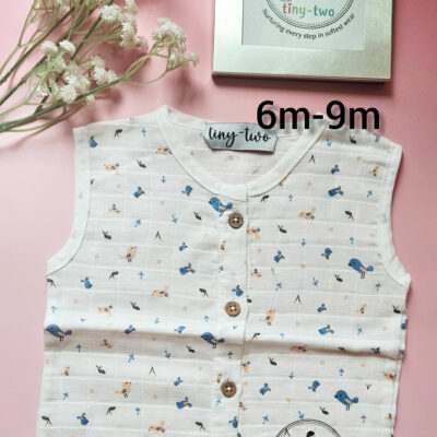 Premium Aero Muslin Jabla for Babies (6–9 Months)-5