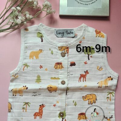 Premium Aero Muslin Jabla for Babies (6–9 Months)-7