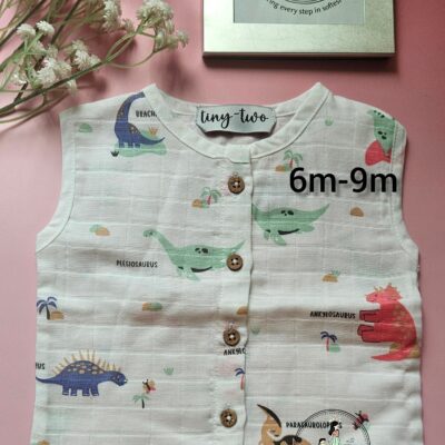 Premium Aero Muslin Jabla for Babies (6–9 Months)-8