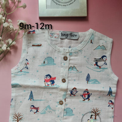 Premium Aero Muslin Jabla for Babies (9–12 Months)-6