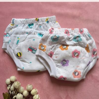 Muslin Padded underwear(Set of 2) - L Size